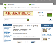 Tablet Screenshot of berkeleystudio.co.uk
